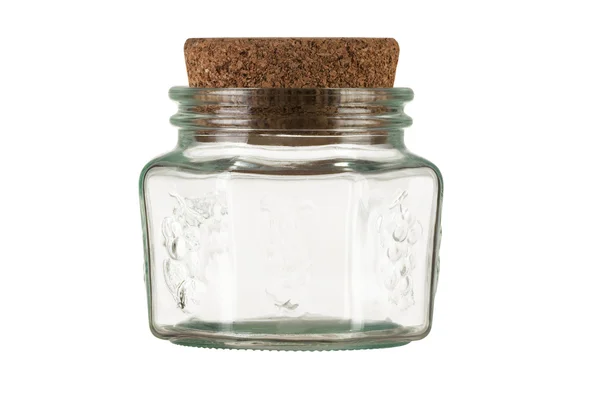 Jar with cork — Stock Photo, Image