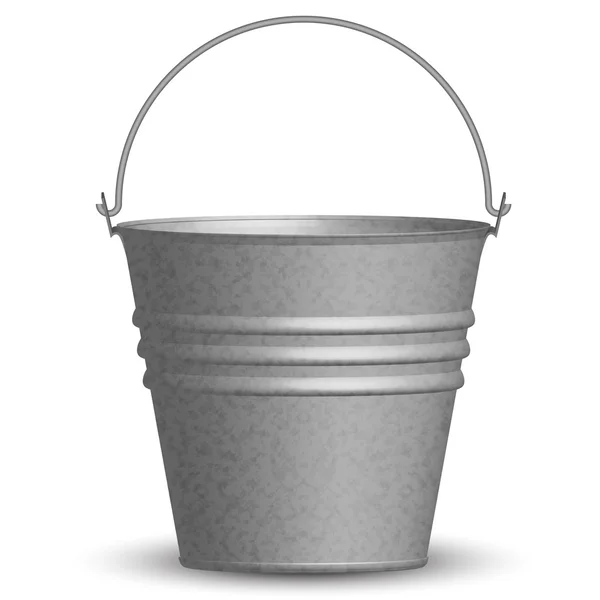 Vector illustration of bucket — Stock Vector
