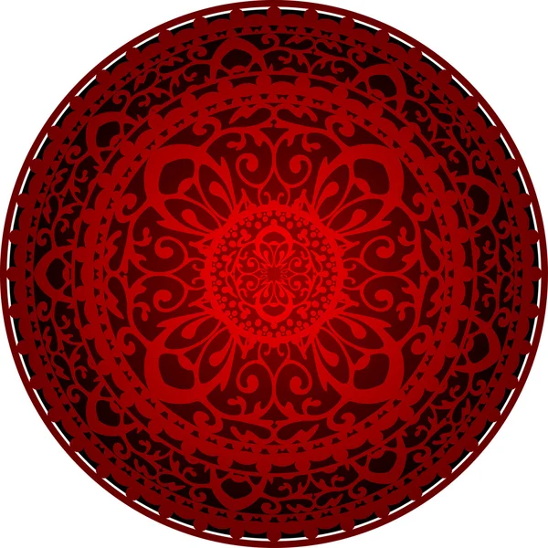 Vector illustration of oriental rug — Wektor stockowy