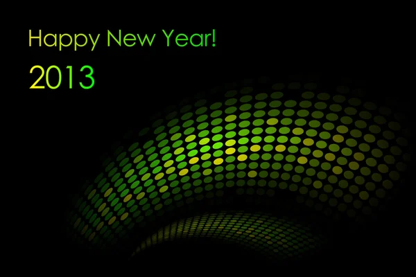Vector green "snake" background (2013-year of the snake) — Stock Vector