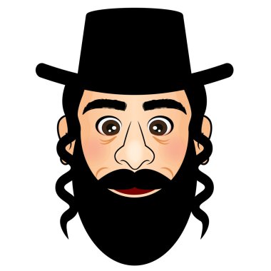 Vector illustration of orthodox clipart