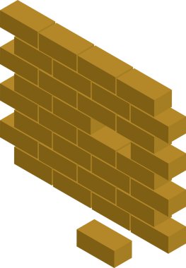 Block wall clipart