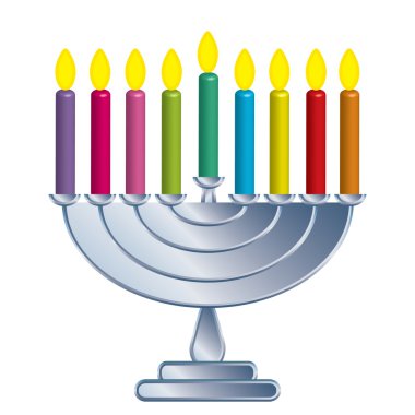 Channukah lamp clipart