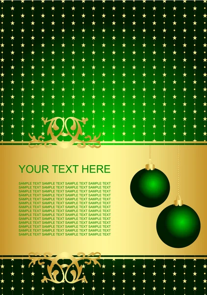 Cadre de Noël — Image vectorielle