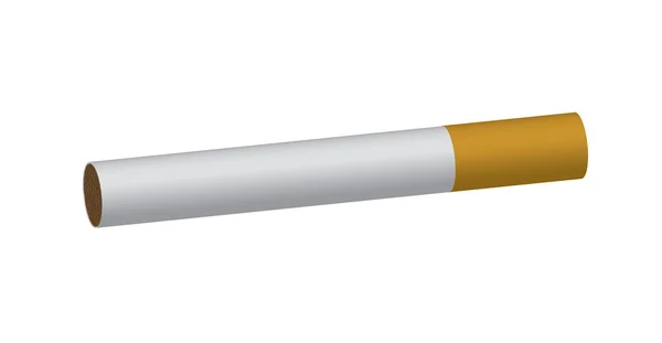 Vector illustration of cigarette — Stock Vector