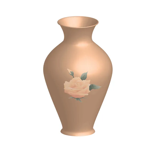 装饰的花瓶 — 图库矢量图片