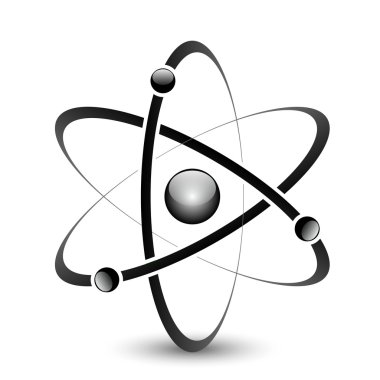 Illustrarion of Atom clipart