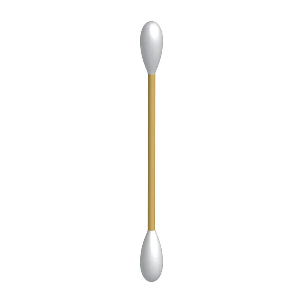 Vektor Illustration von Ohren Stick — Stockvektor