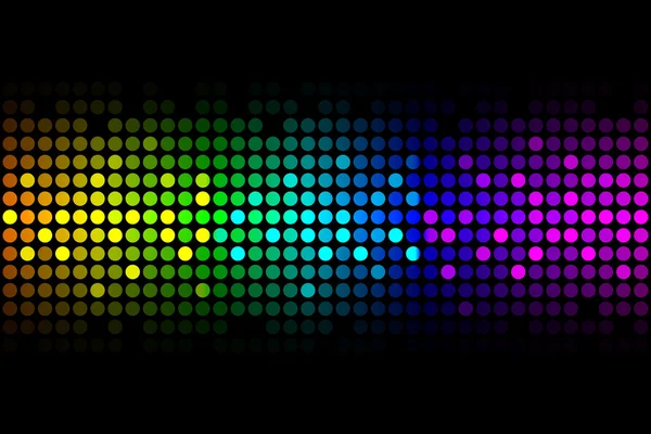 Vector background - colorful lights — Stock Vector