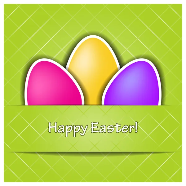 Vector Happy Easter background — Stock Vector