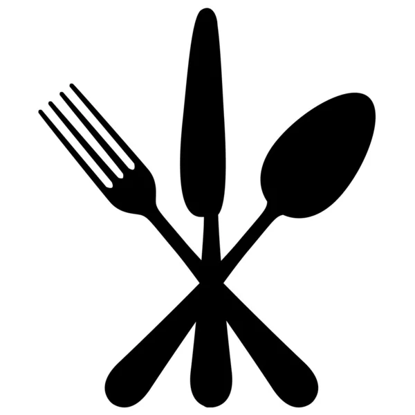 Vector illustration of cutlery — Stock Vector