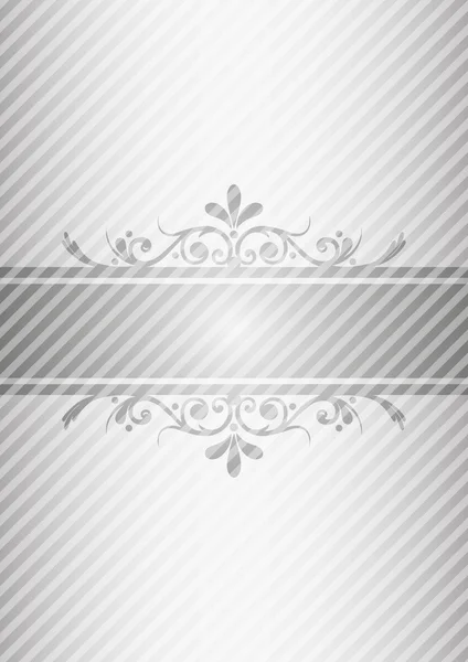 Срібло марочні фону — стоковий вектор