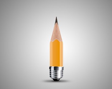 Sharpened Yellow pencil clipart