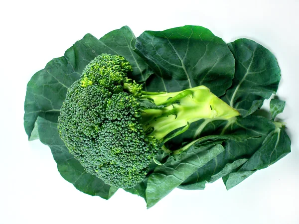 Broccoli e Foglia — Foto Stock