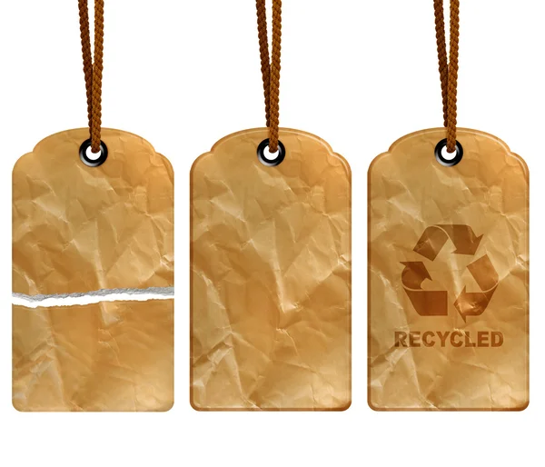 エコ リサイクル タグ — ストック写真