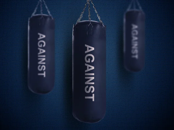 Boxing bags — Stock Photo, Image