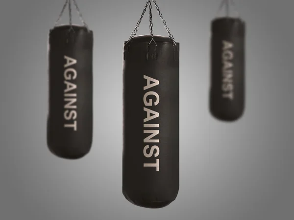 Boxing bags — Stock Photo, Image