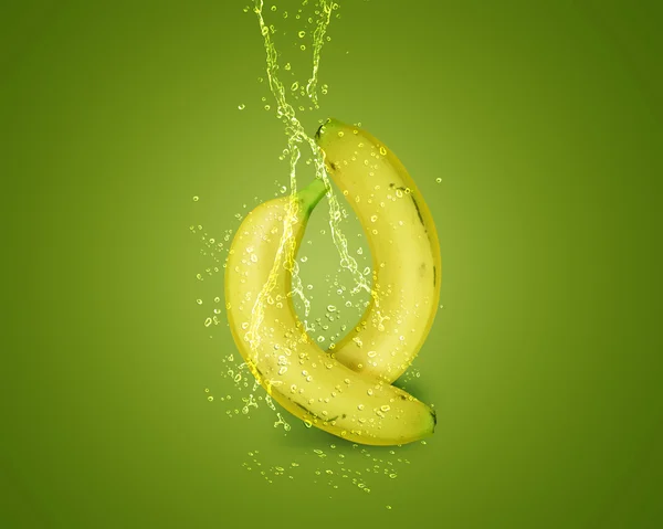 Čerstvý banán — Stock fotografie