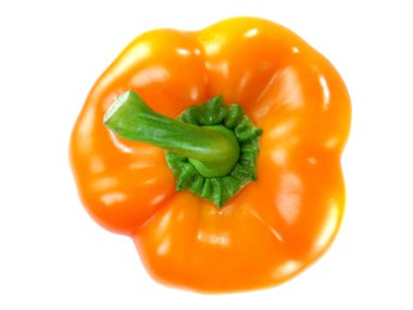 Orange Bell pepper clipart