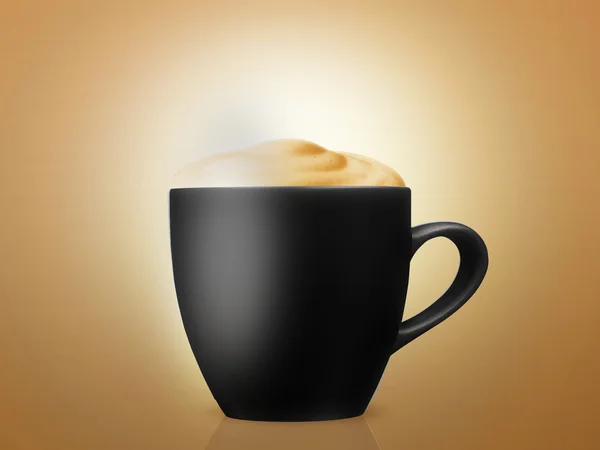 Tasse Cappuccino — Stockfoto