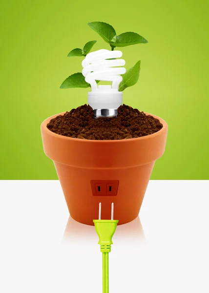 Moderní energetické úspory — Stock fotografie