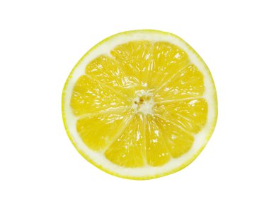 Fresh Half Lemon clipart
