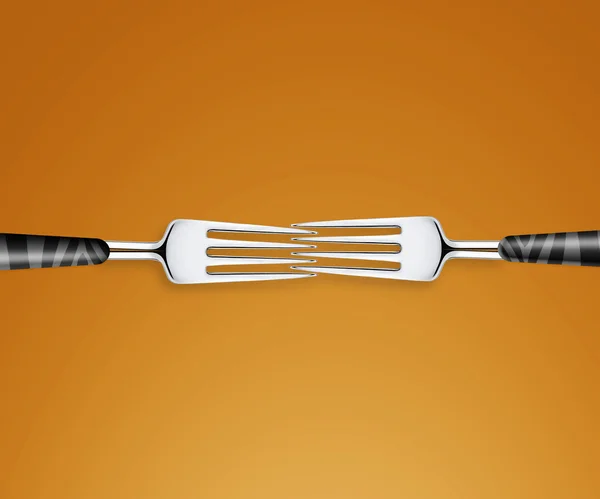 Dos tenedores — Foto de Stock