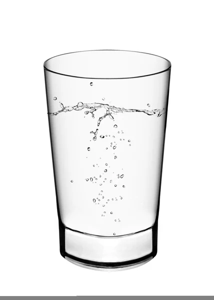 पाण्याने ग्लास — स्टॉक फोटो, इमेज