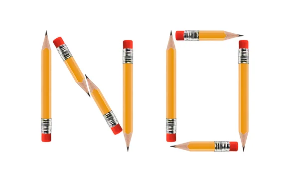 Не короткі олівці — стокове фото