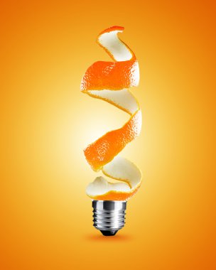 Light bulb concept clipart