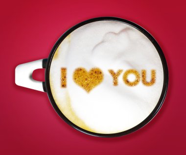 Coffee art clipart