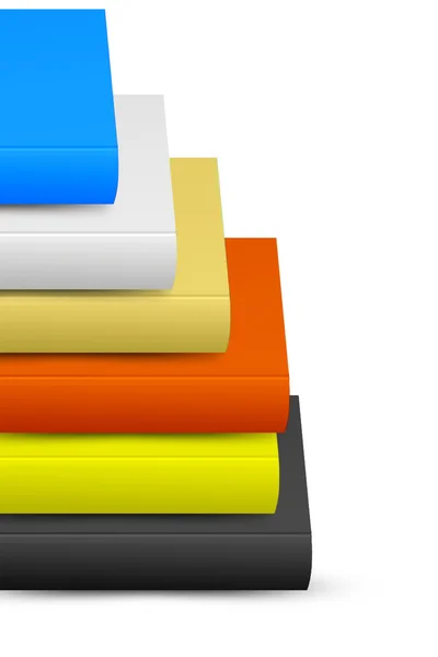 Set of colored books — Stock Photo, Image