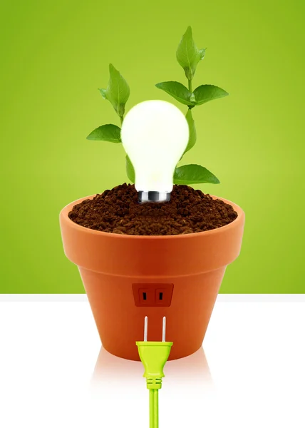 Moderní energetické úspory — Stock fotografie
