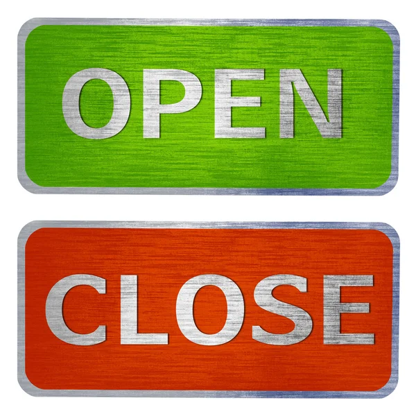 Open and close signs — Stock Photo © designsstock #9944416