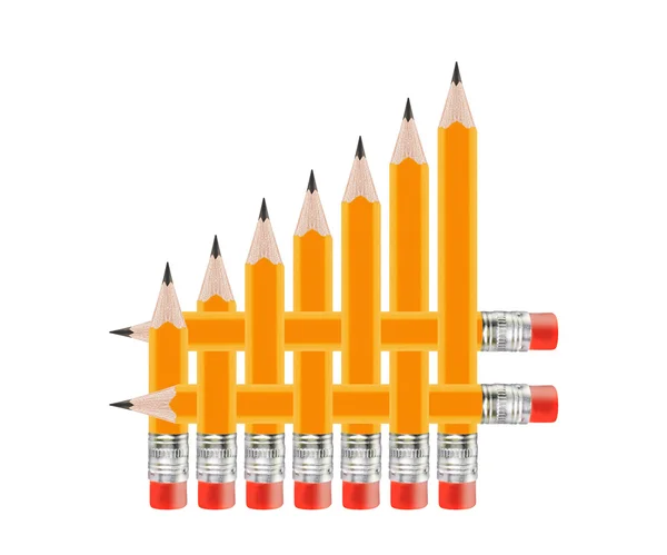 Набір олівці — стокове фото