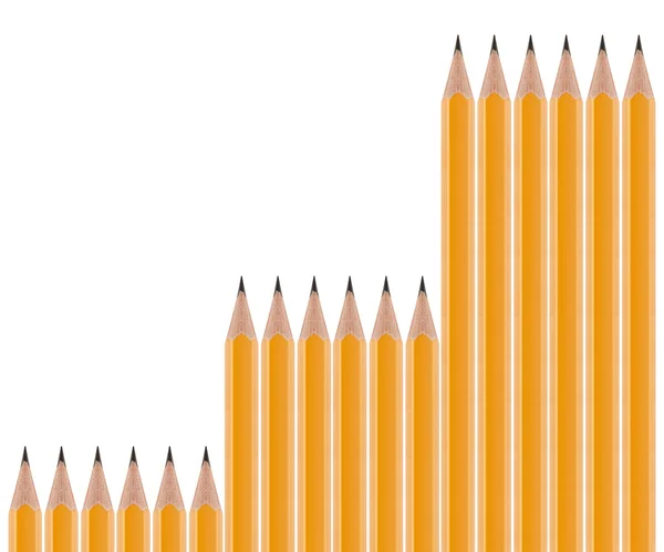Zestaw ołówków — Zdjęcie stockowe