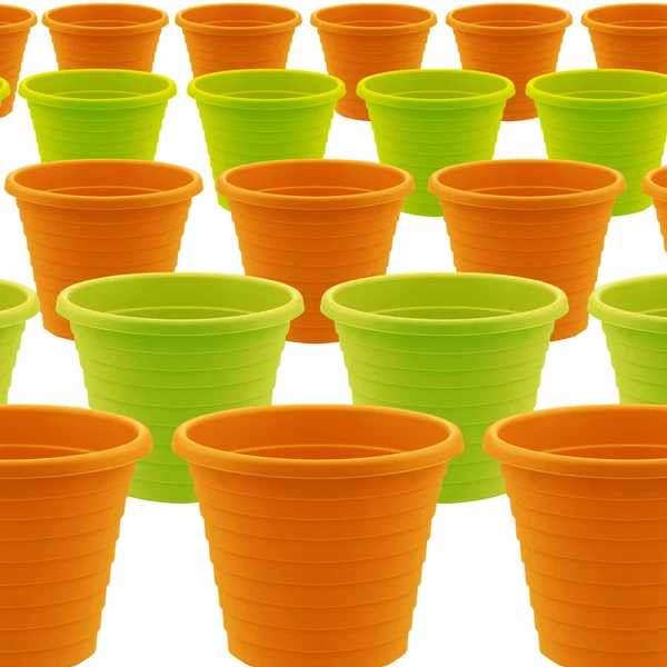 Műanyag kerti pot — Stock Fotó