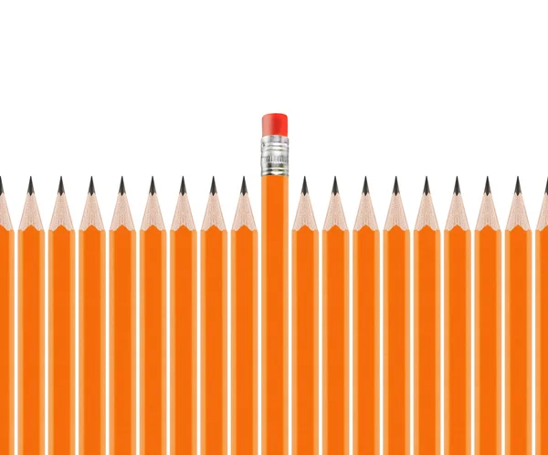 Набор карандашей — стоковое фото