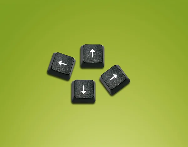 Myšlenka tlačítka klávesnice — Stock fotografie