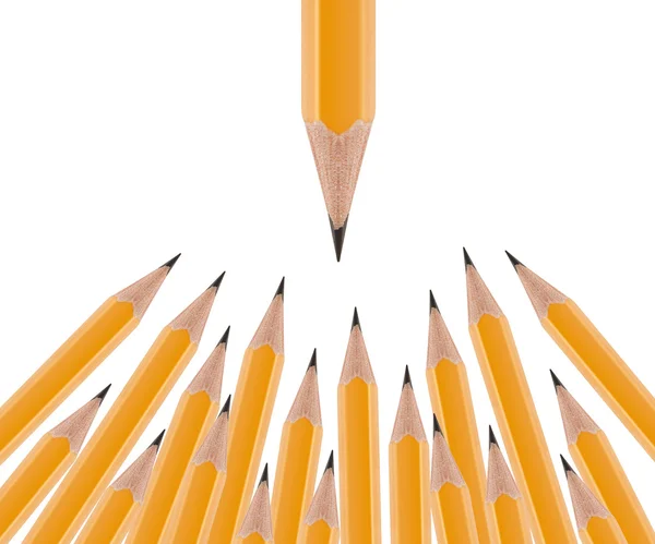 Uppsättning av pennor — Stockfoto
