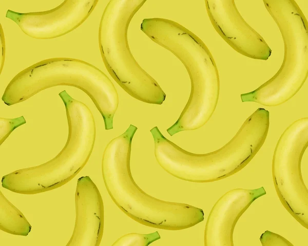 Banaan naadloze patroon — Stockfoto