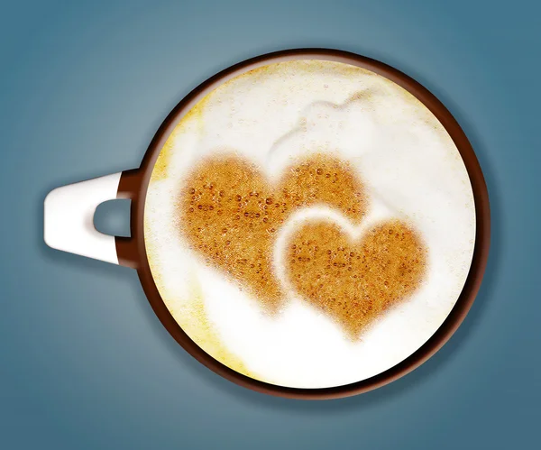 Coffee art — Stock Photo, Image