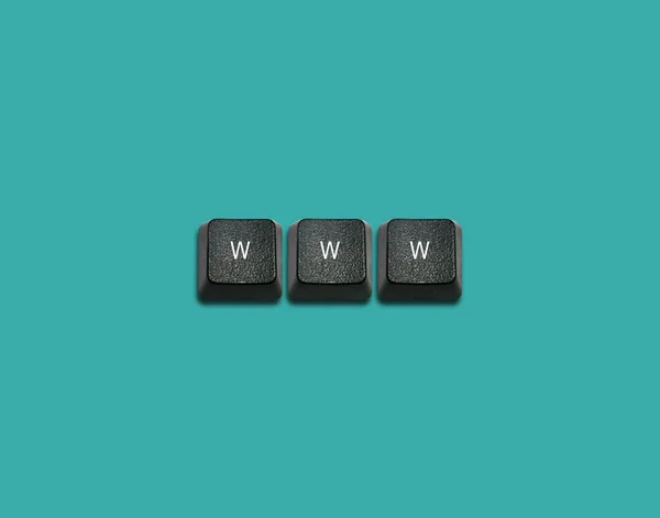 Pomysł przycisków klawiatury — Zdjęcie stockowe