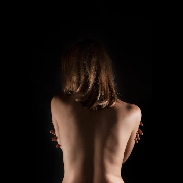 Épine dorsale de femme — Photo