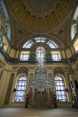 istanbul, Türkiye'de bir cami iç detayları