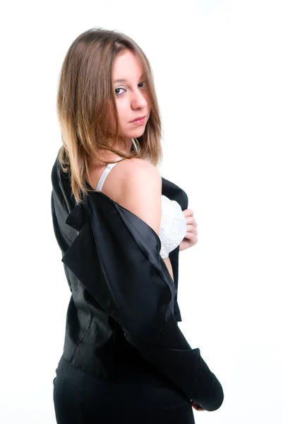 Sexy donna d'affari — Foto Stock