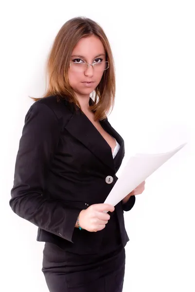 Sexy business woman — Stock Photo, Image