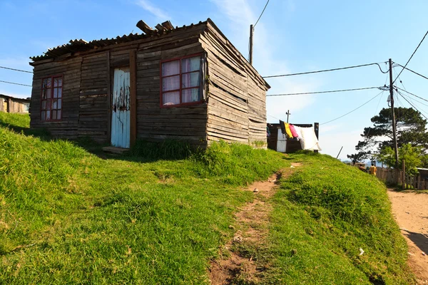 Hus i ett township i Sydafrika — Stockfoto
