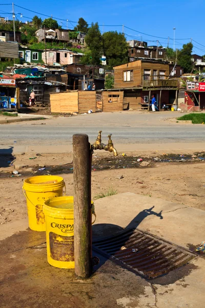 Abastecimento de água em um município — Fotografia de Stock