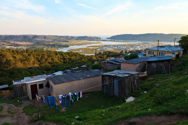 Township in Südafrika — Stockfoto